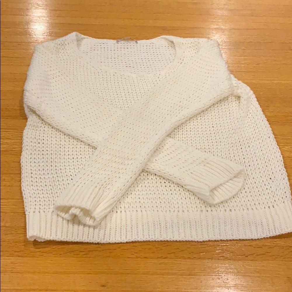 Gap Crochet Sweater